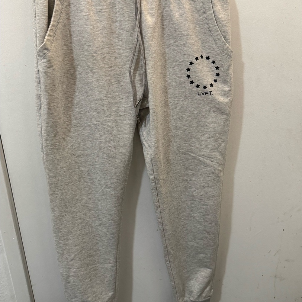 LVFT Men's Gray Jogger Pants